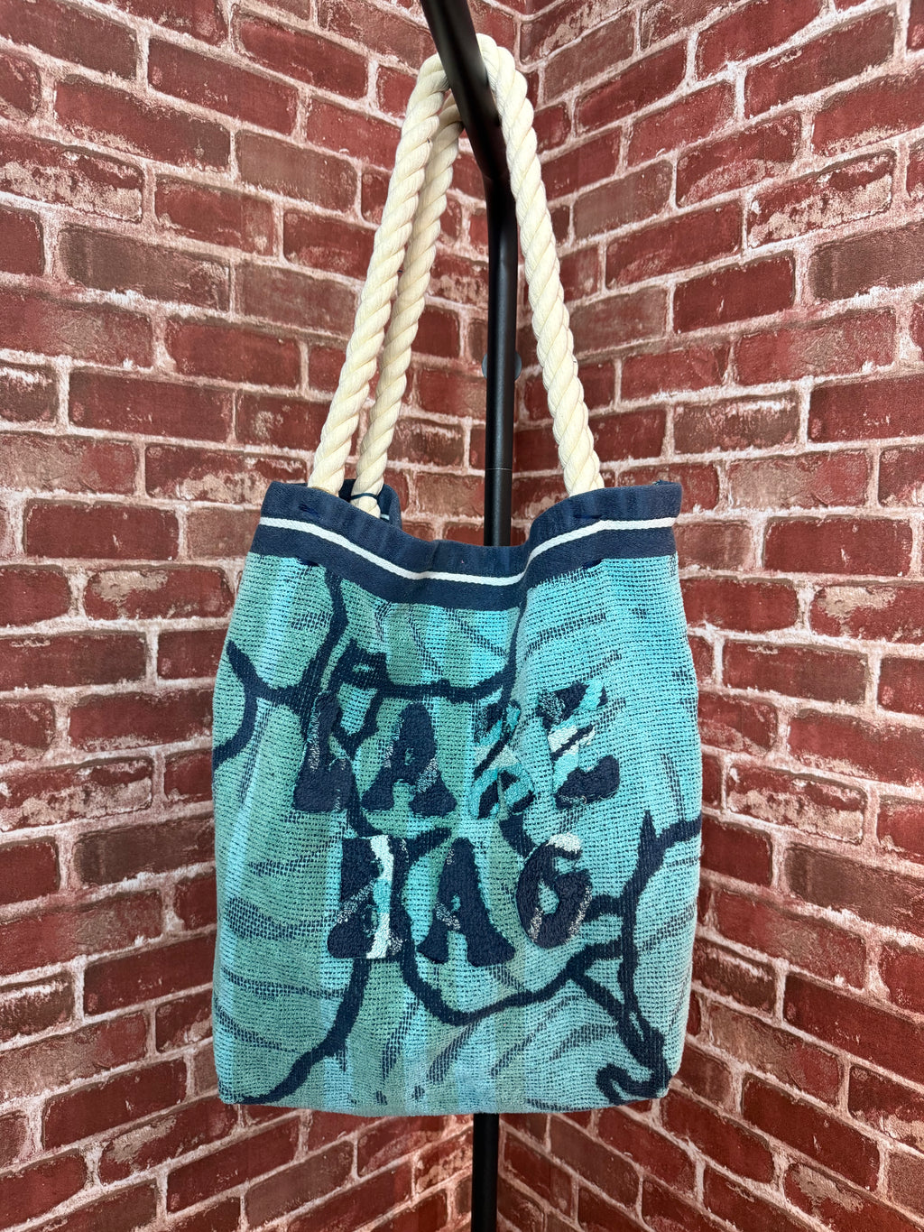 LAKE BAG, Blue & Teal, Large