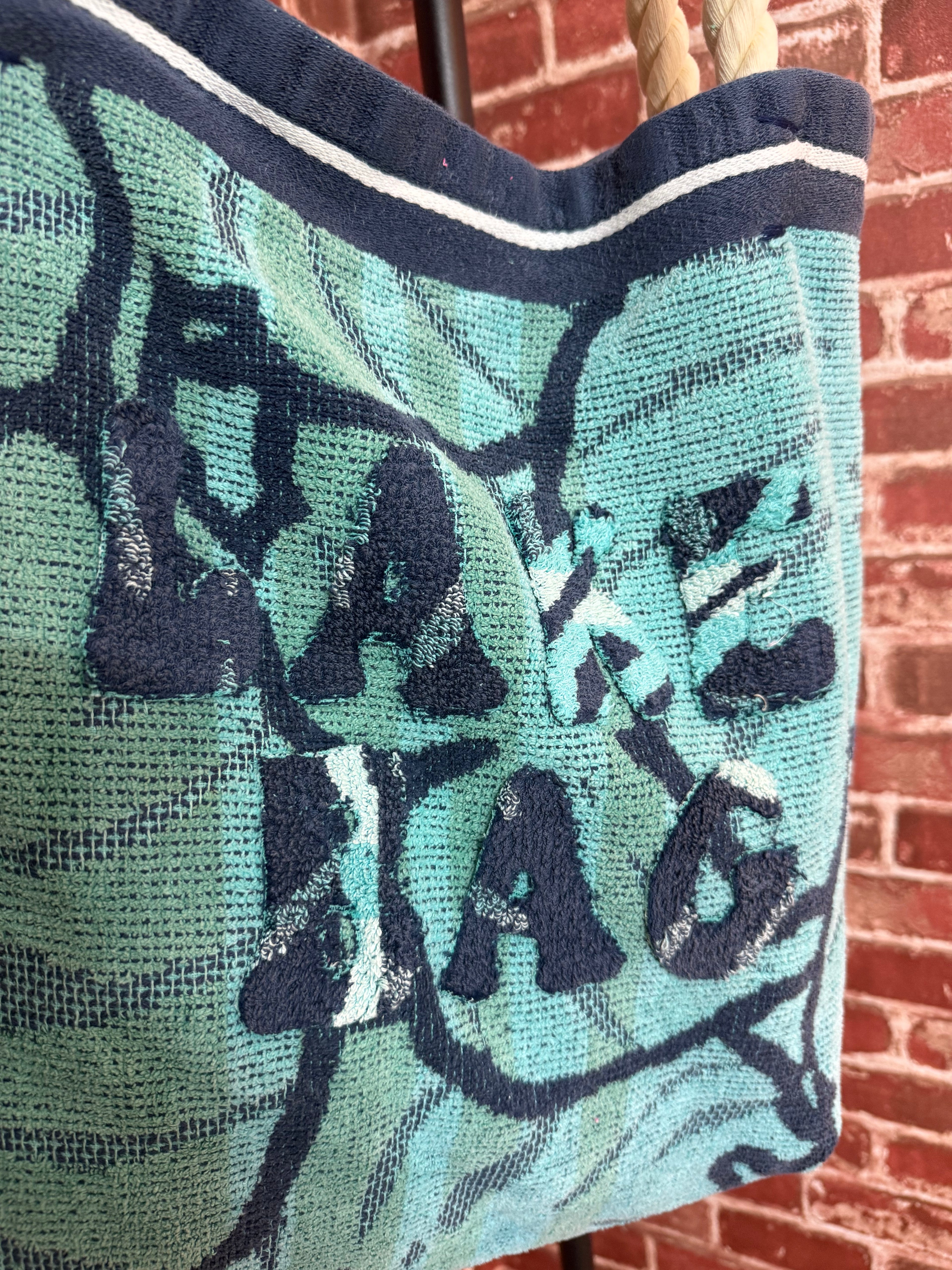 LAKE BAG, Blue & Teal, Large