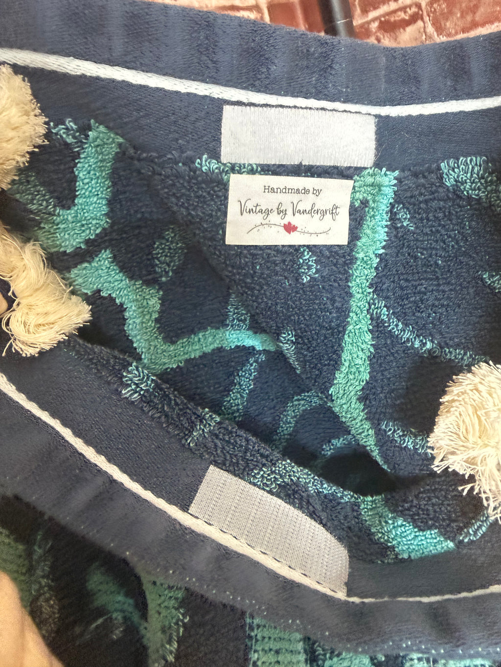LAKE BAG, Blue & Teal, Large