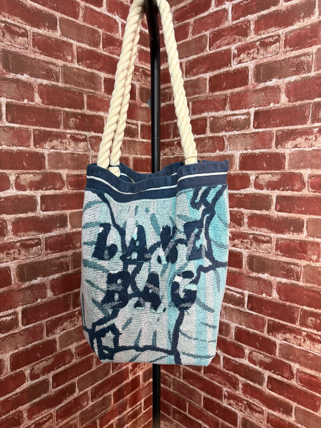 LAKE BAG, Blue & Teal, Large