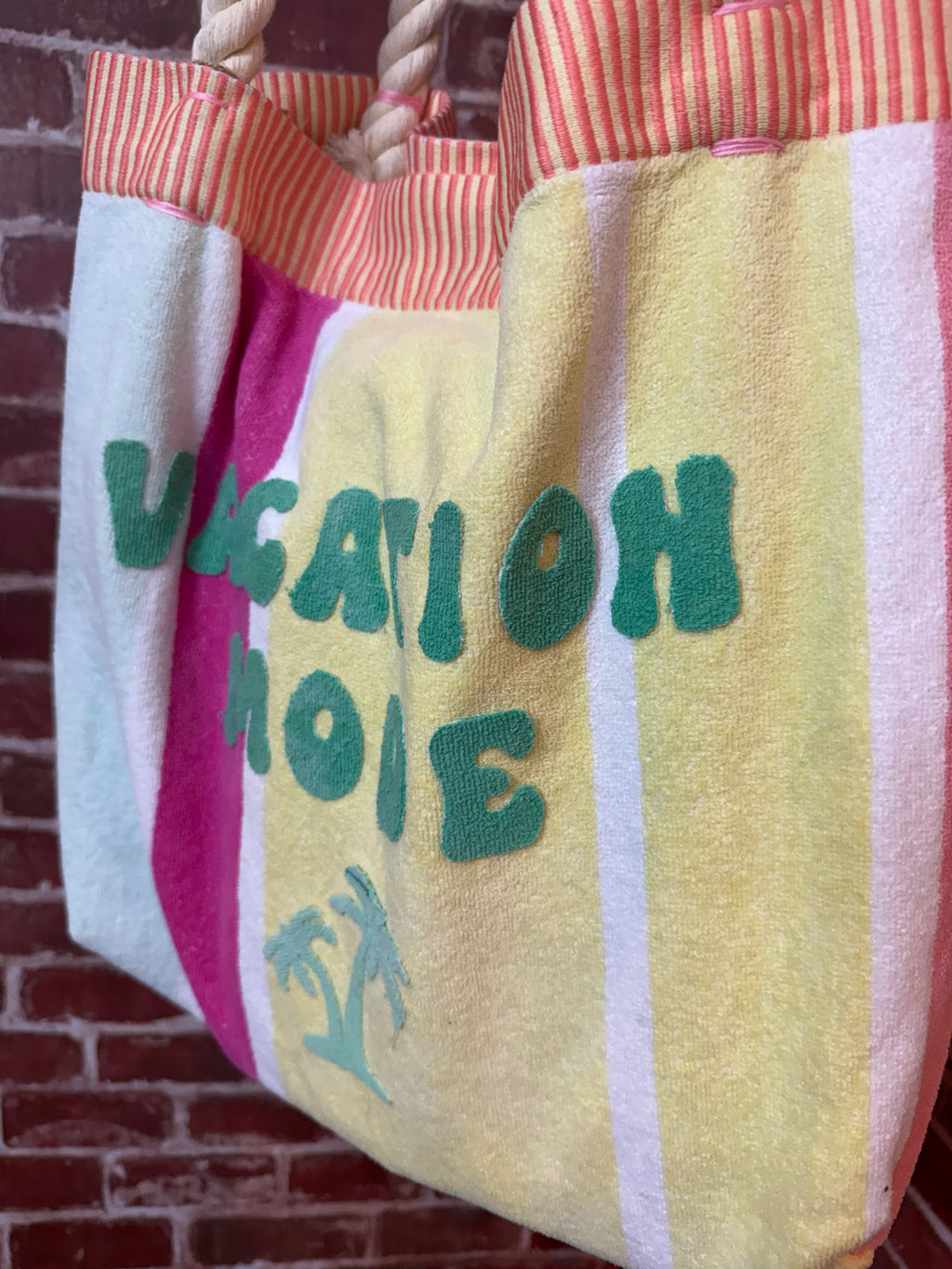 Vacation Mode  Bag, Multi Color -Large