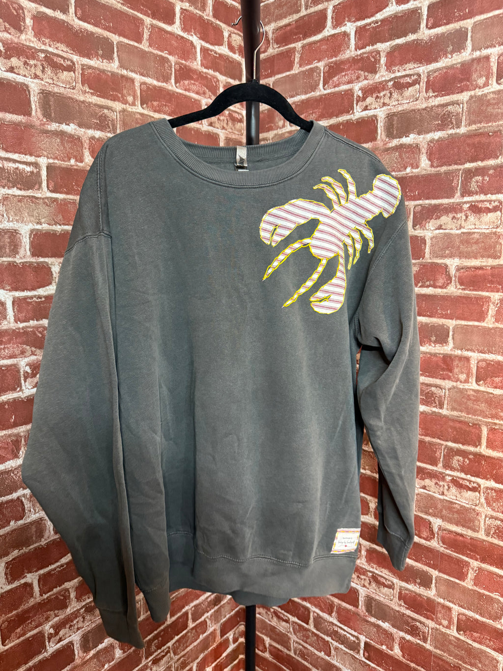 Lobster Quilted Sweatshirt - XLarge